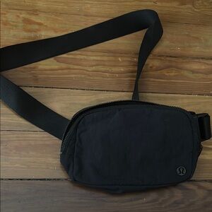 Lululemon Athletica Black Crossbody Bag Minimalist Design